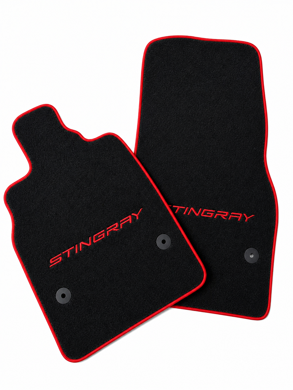 CORVETTE Stingray Premium Custom Fit Carpet Car Floor Mats – Full Set Interior Floor Mats for Cars