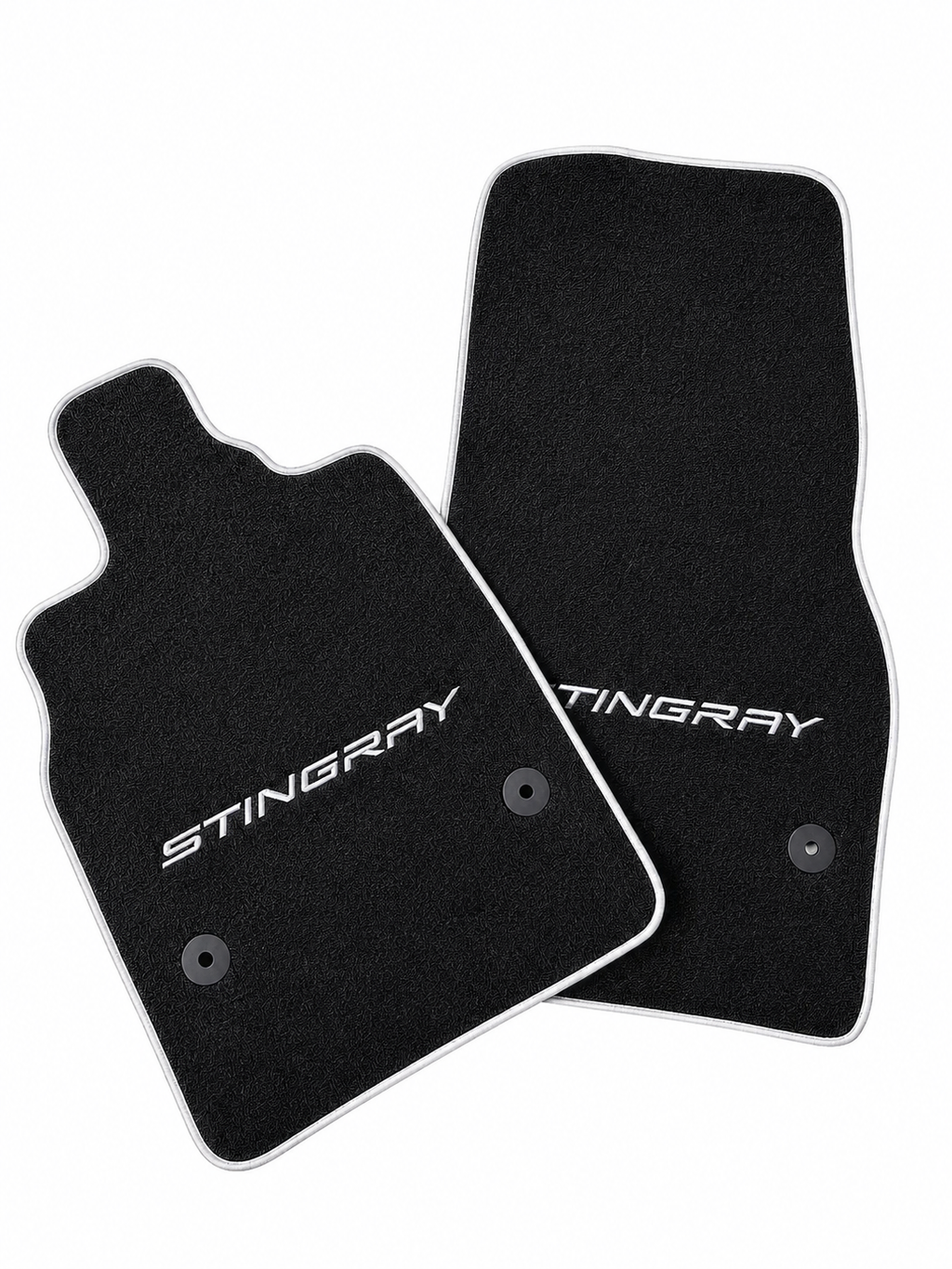 CORVETTE Stingray Premium Custom Fit Carpet Car Floor Mats – Full Set Interior Floor Mats for Cars