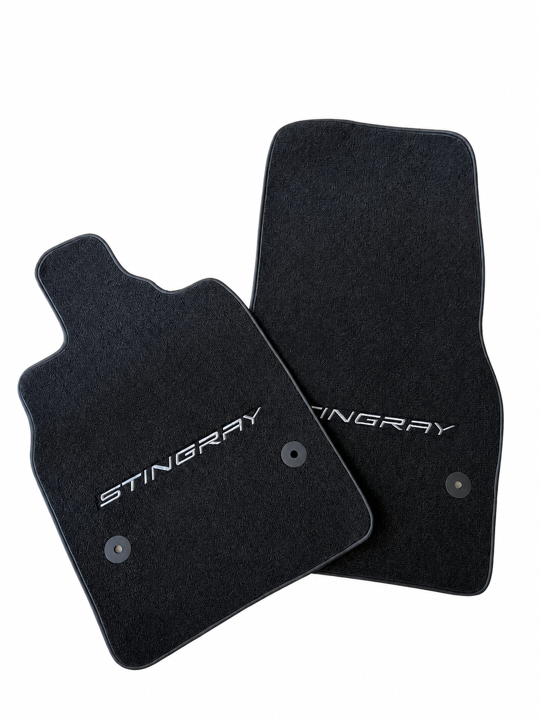 CORVETTE Stingray Premium Custom Fit Carpet Car Floor Mats – Full Set Interior Floor Mats for Cars