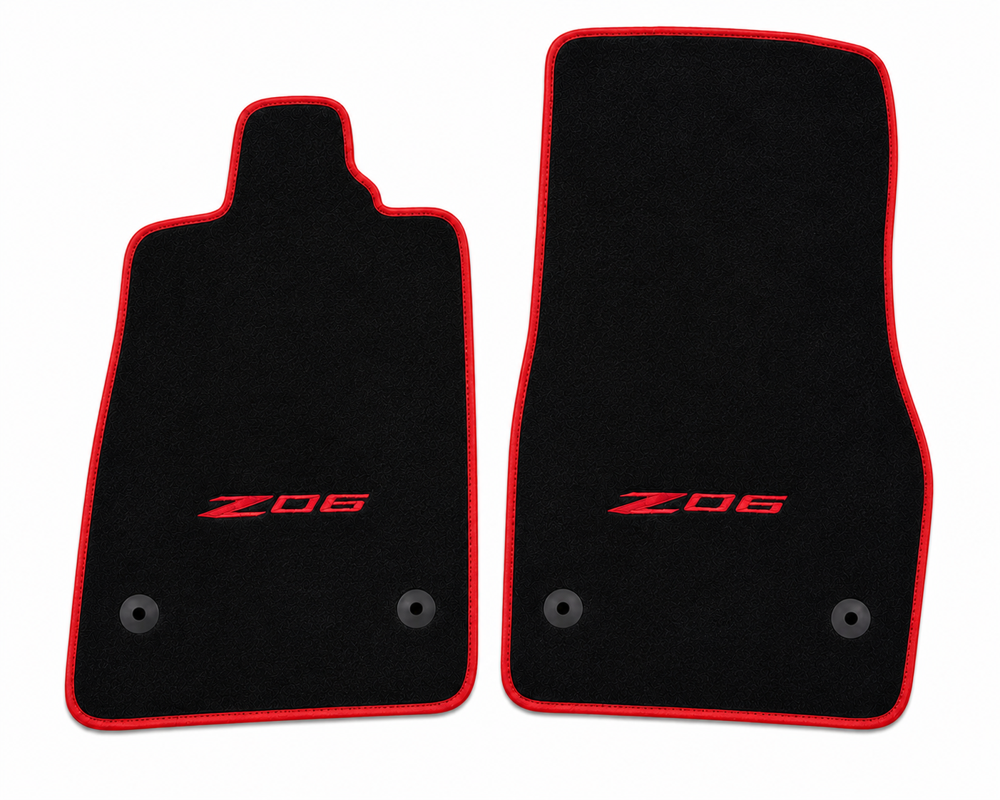 CORVETTE Z06 Premium Custom Fit Carpet Car Floor Mats – Full Set Interior Floor Mats for Cars