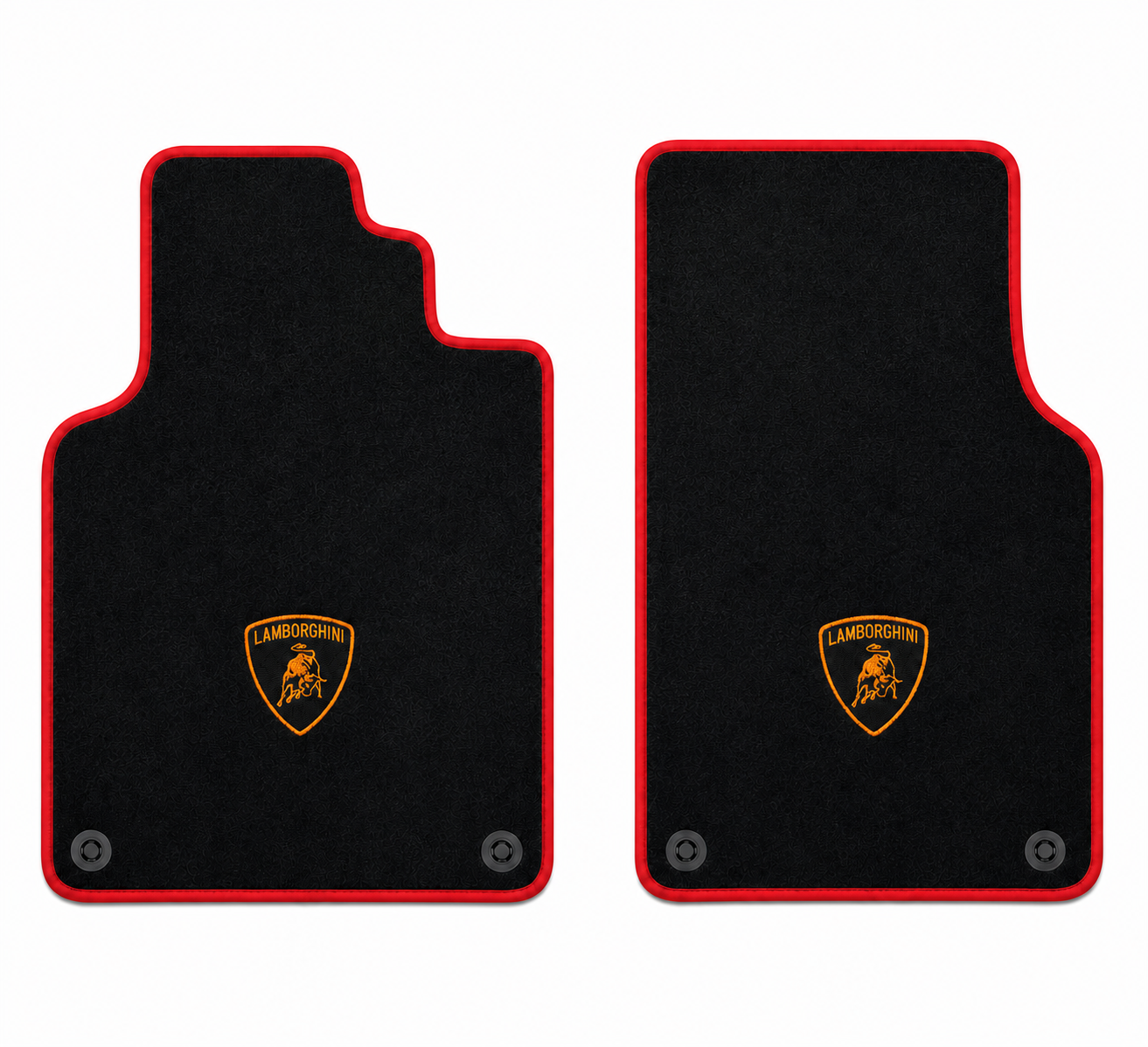 Lamborghini Premium Custom Fit Carpet Car Floor Mats – Full Set Interior Floor Mats for Cars