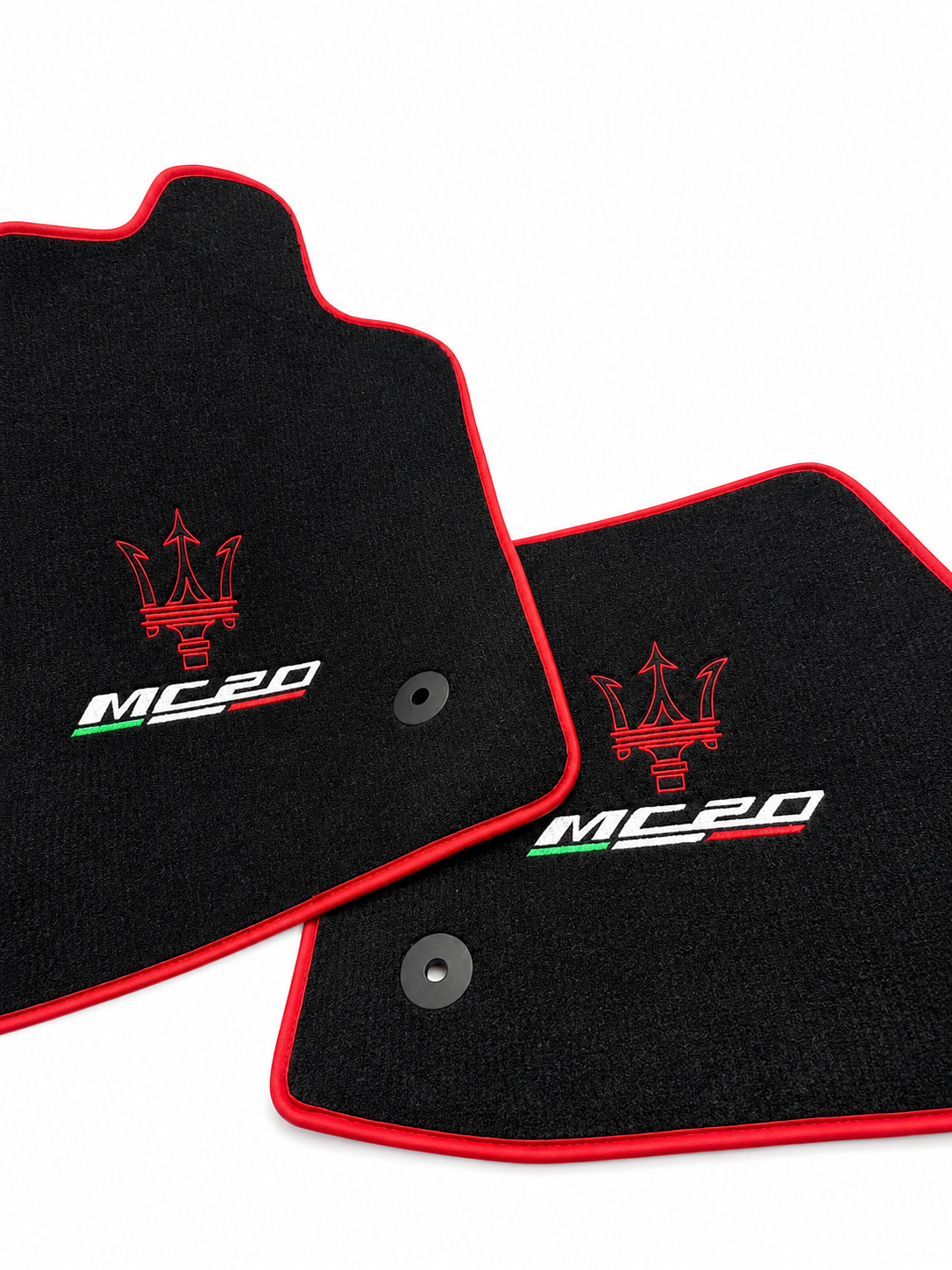 Maserati MC20 Premium Custom Fit Carpet Car Floor Mats – Full Set Interior Floor Mats for Cars
