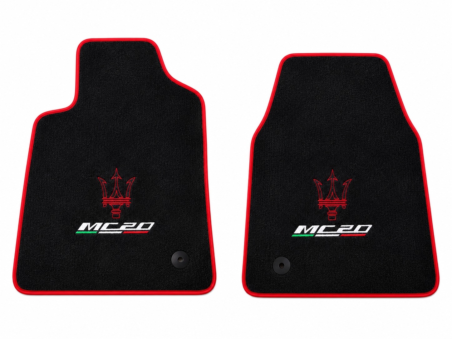 Maserati MC20 Premium Custom Fit Carpet Car Floor Mats – Full Set Interior Floor Mats for Cars