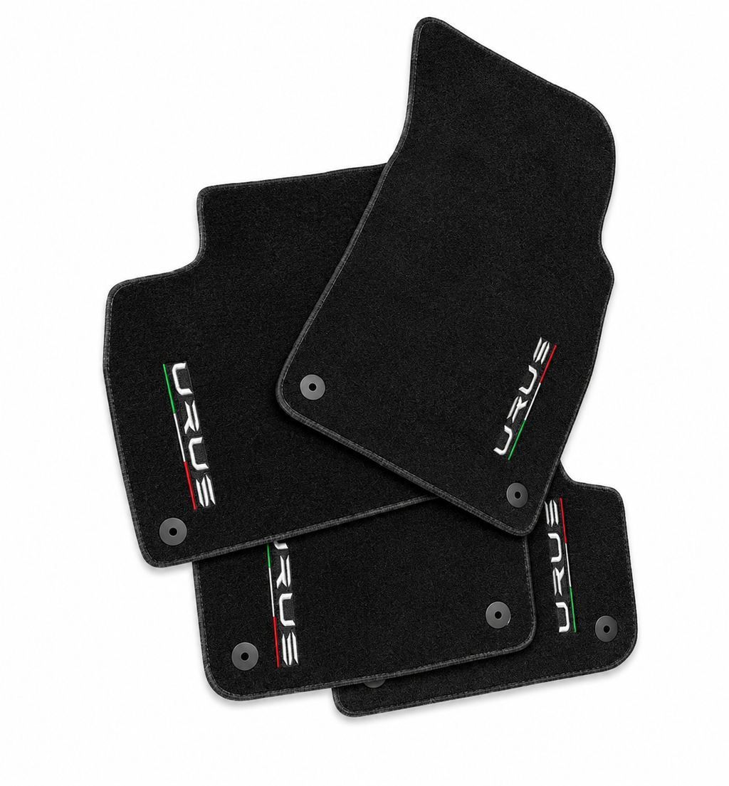Lamborghini URUS Premium Custom Fit Carpet Car Floor Mats – Full Set Interior Floor Mats for Cars