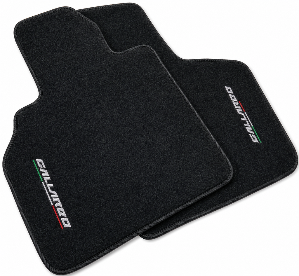 Lamborghini Gallardo Premium Custom Fit Carpet Car Floor Mats – Full Set Interior Floor Mats for Cars