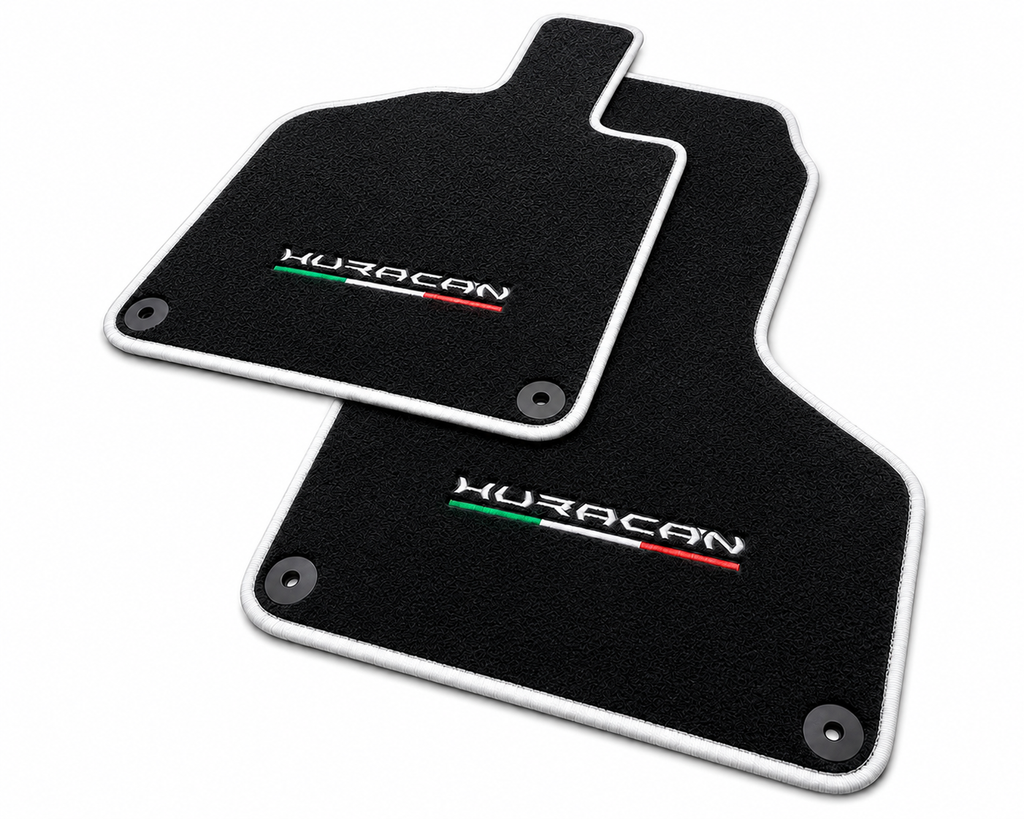 Lamborghini Huracan Premium Custom Fit Carpet Car Floor Mats – Full Set Interior Floor Mats for Cars