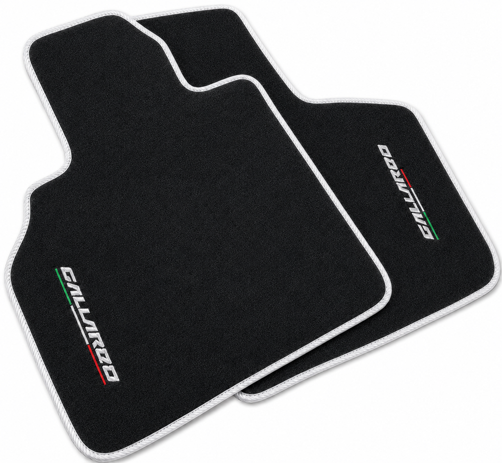 Lamborghini Gallardo Premium Custom Fit Carpet Car Floor Mats – Full Set Interior Floor Mats for Cars