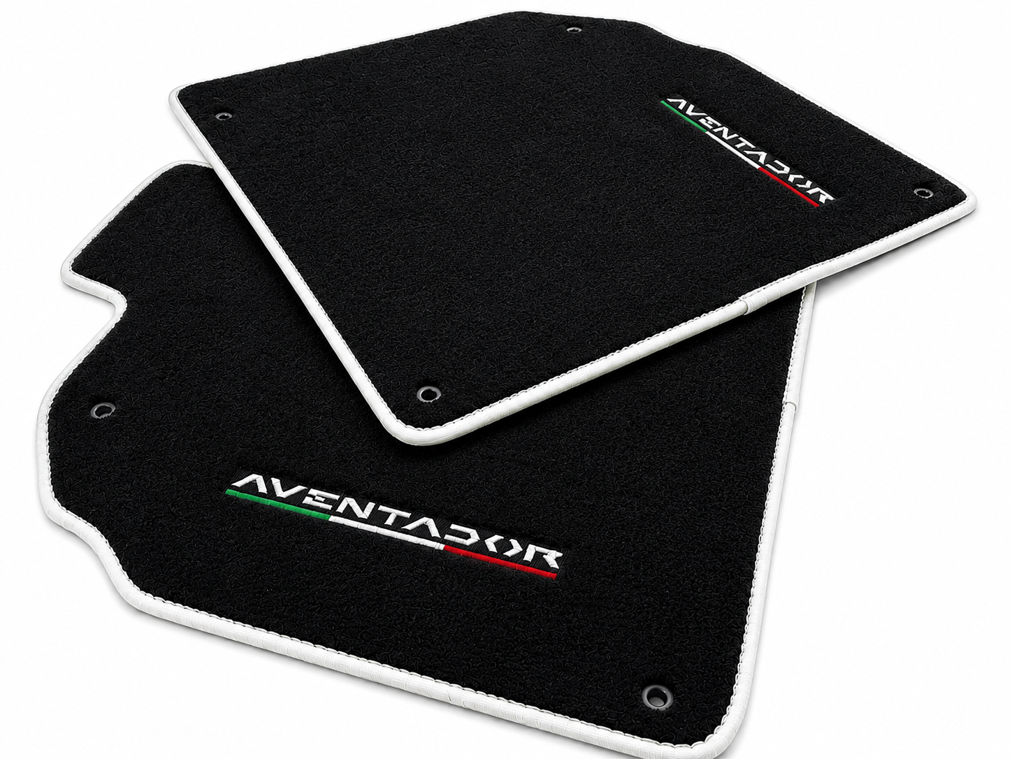 Lamborghini Aventador Premium Custom Fit Carpet Car Floor Mats – Full Set Interior Floor Mats for Cars