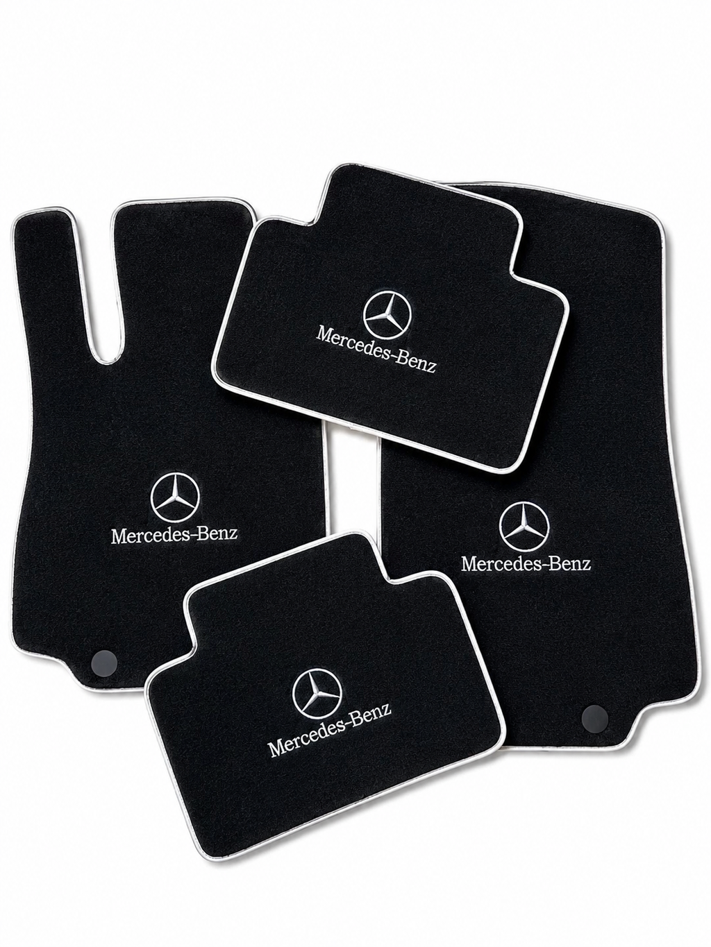 Mercedes Benz Premium Custom Fit Carpet Car Floor Mats – Full Set Interior Floor Mats for Cars