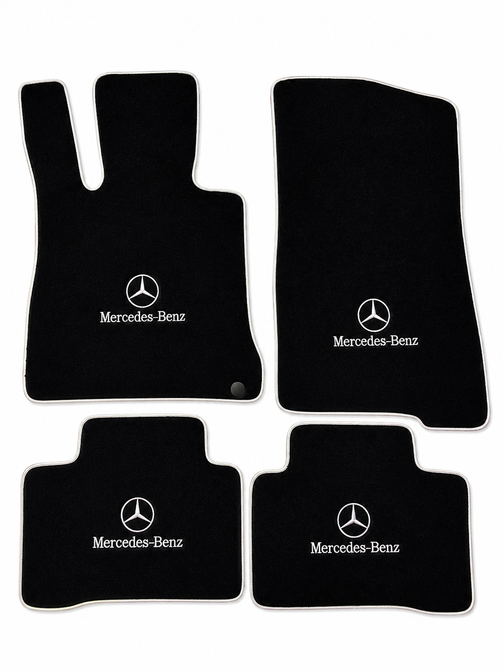 Mercedes Benz Premium Custom Fit Carpet Car Floor Mats – Full Set Interior Floor Mats for Cars
