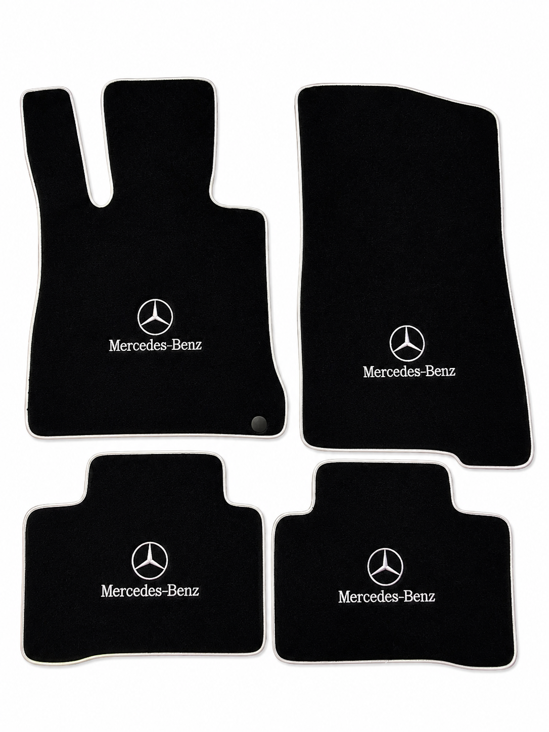 Mercedes Benz Premium Custom Fit Carpet Car Floor Mats – Full Set Interior Floor Mats for Cars