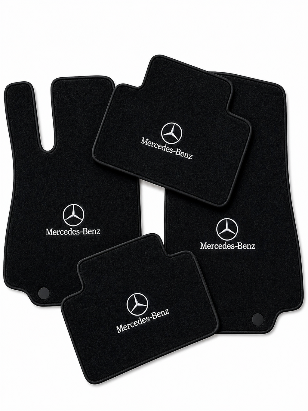 Mercedes Benz Premium Custom Fit Carpet Car Floor Mats – Full Set Interior Floor Mats for Cars