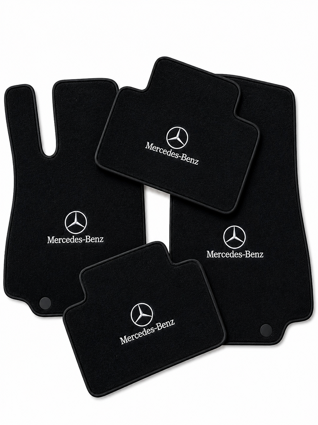 Mercedes Benz Premium Custom Fit Carpet Car Floor Mats – Full Set Interior Floor Mats for Cars