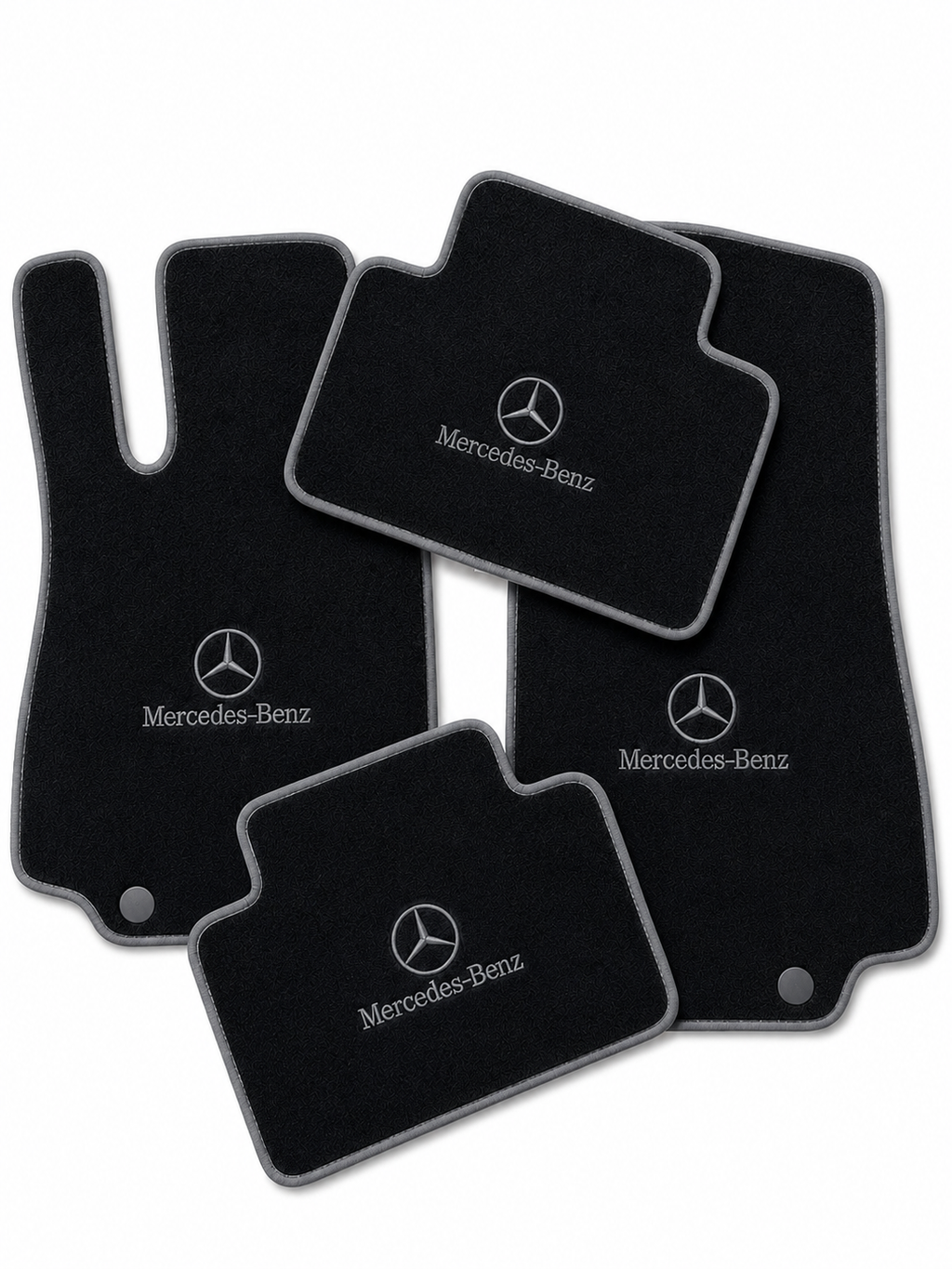 Mercedes Benz Premium Custom Fit Carpet Car Floor Mats – Full Set Interior Floor Mats for Cars