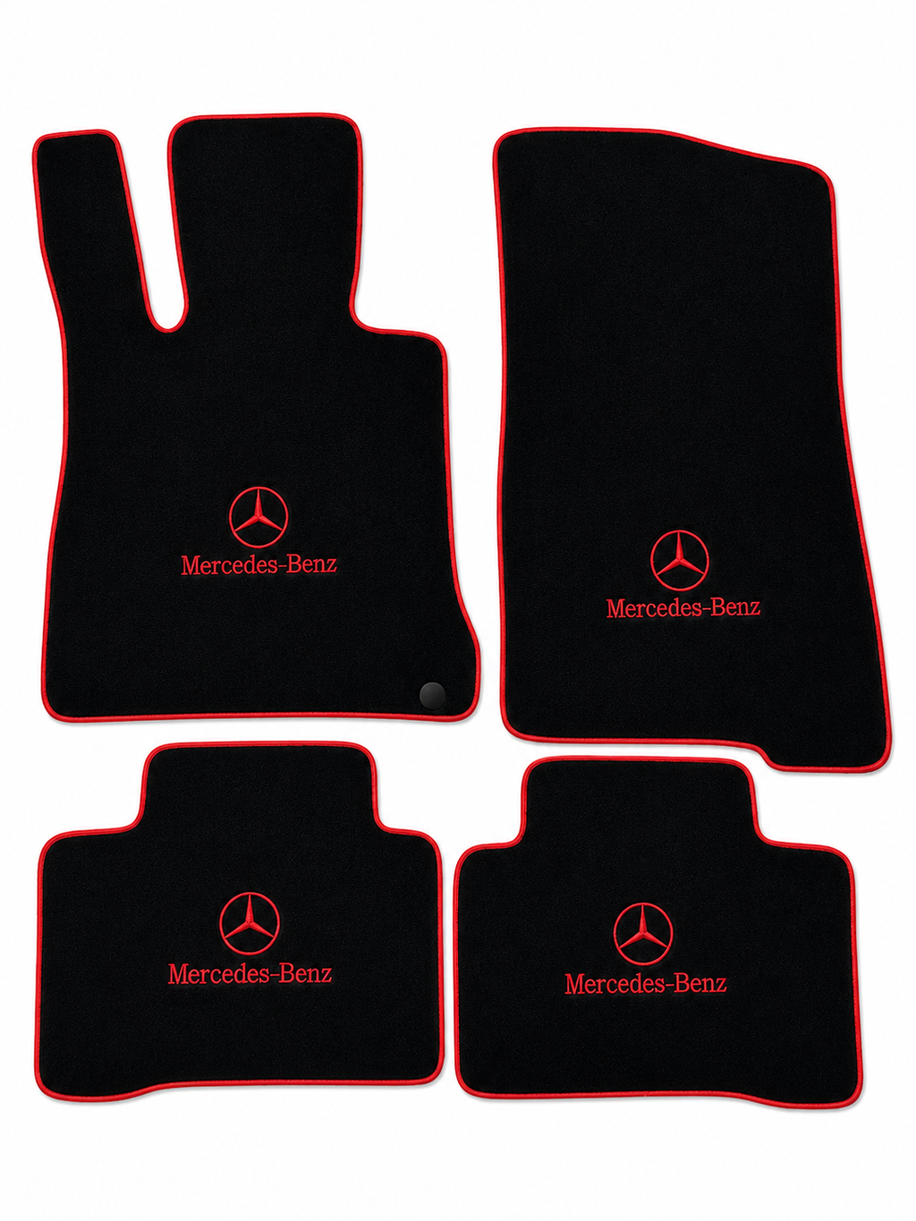 Mercedes Benz Premium Custom Fit Carpet Car Floor Mats – Full Set Interior Floor Mats for Cars