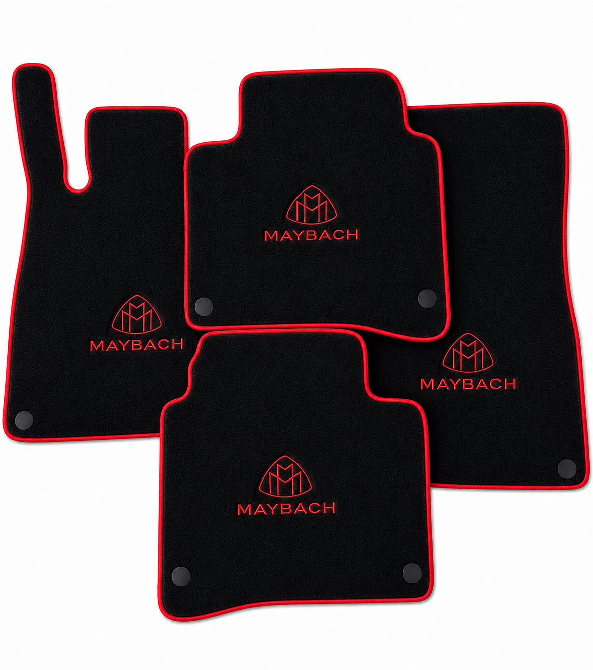 MAYBACH Premium Custom Fit Carpet Car Floor Mats – Full Set Interior Floor Mats for Cars