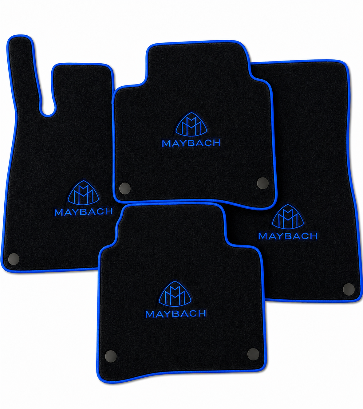 MAYBACH Premium Custom Fit Carpet Car Floor Mats – Full Set Interior Floor Mats for Cars