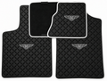 Bentley Premium Custom Fit Leather Car Floor Mats – Full Set Interior Leather Floor Mats for Cars
