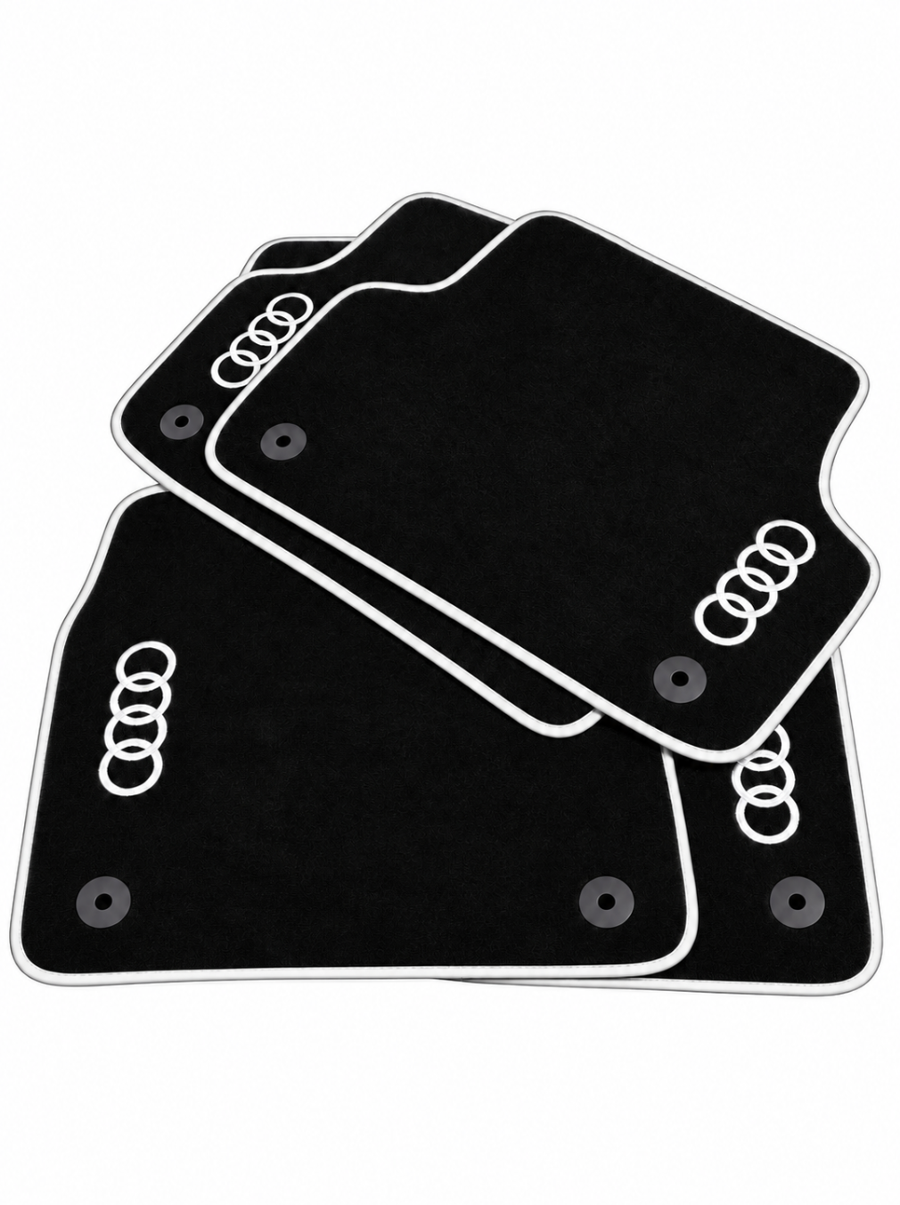 Audi Premium Custom Fit Carpet Car Floor Mats – Full Set Interior Floor Mats for Cars