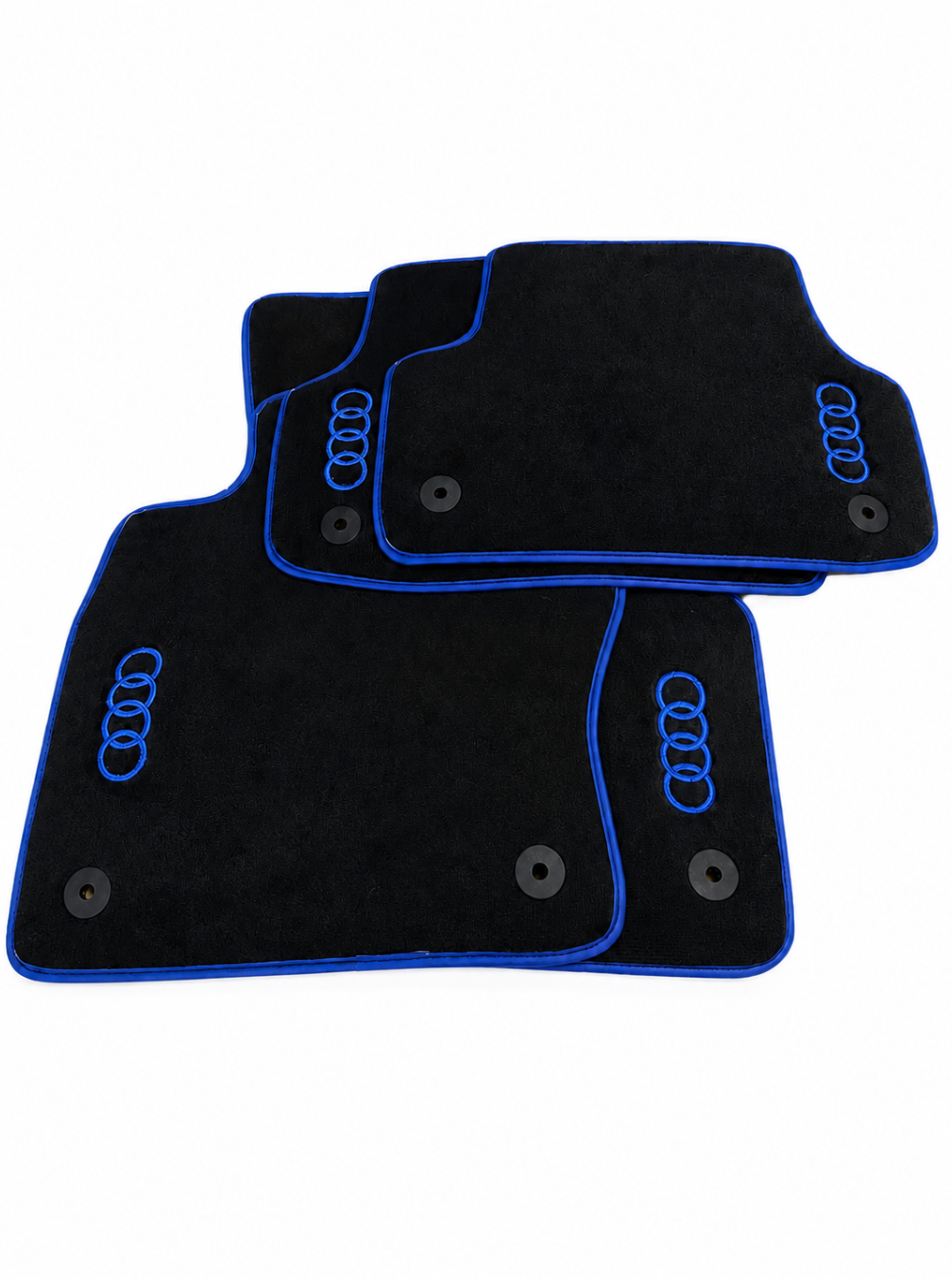 Audi Premium Custom Fit Carpet Car Floor Mats – Full Set Interior Floor Mats for Cars