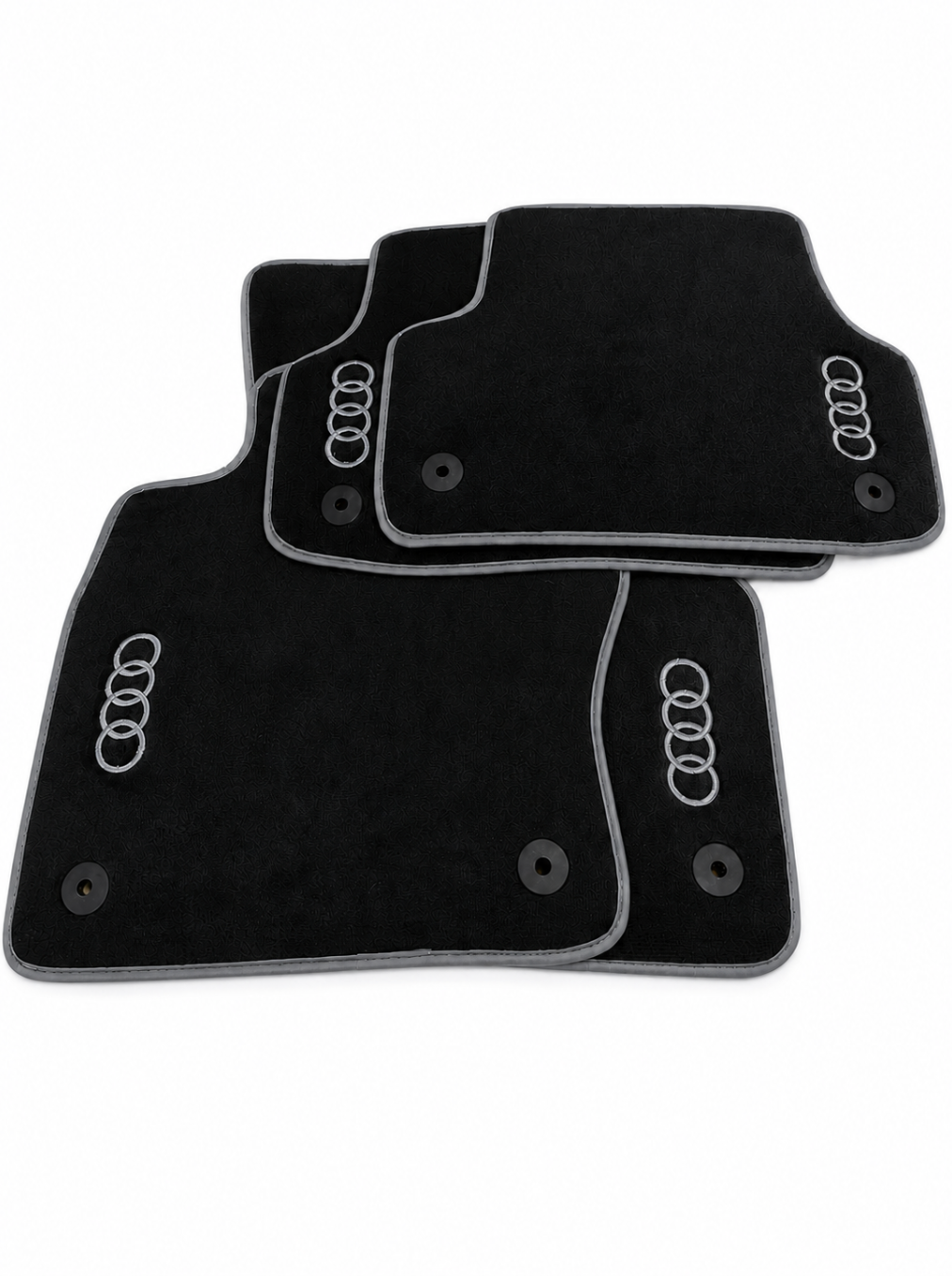 Audi Premium Custom Fit Carpet Car Floor Mats – Full Set Interior Floor Mats for Cars