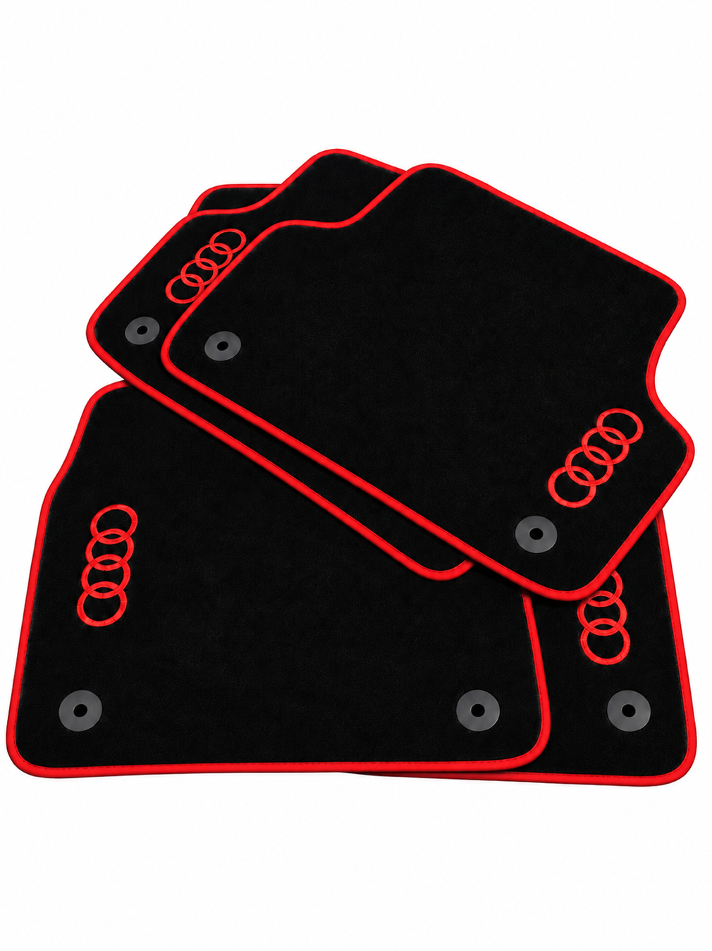 Audi Premium Custom Fit Carpet Car Floor Mats – Full Set Interior Floor Mats for Cars