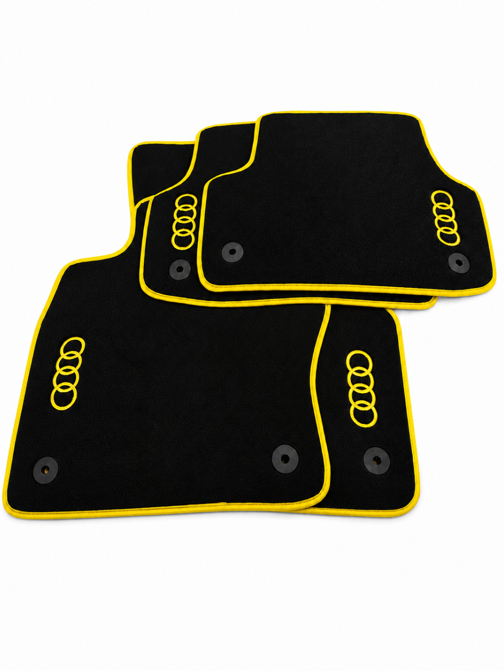Audi Premium Custom Fit Carpet Car Floor Mats – Full Set Interior Floor Mats for Cars