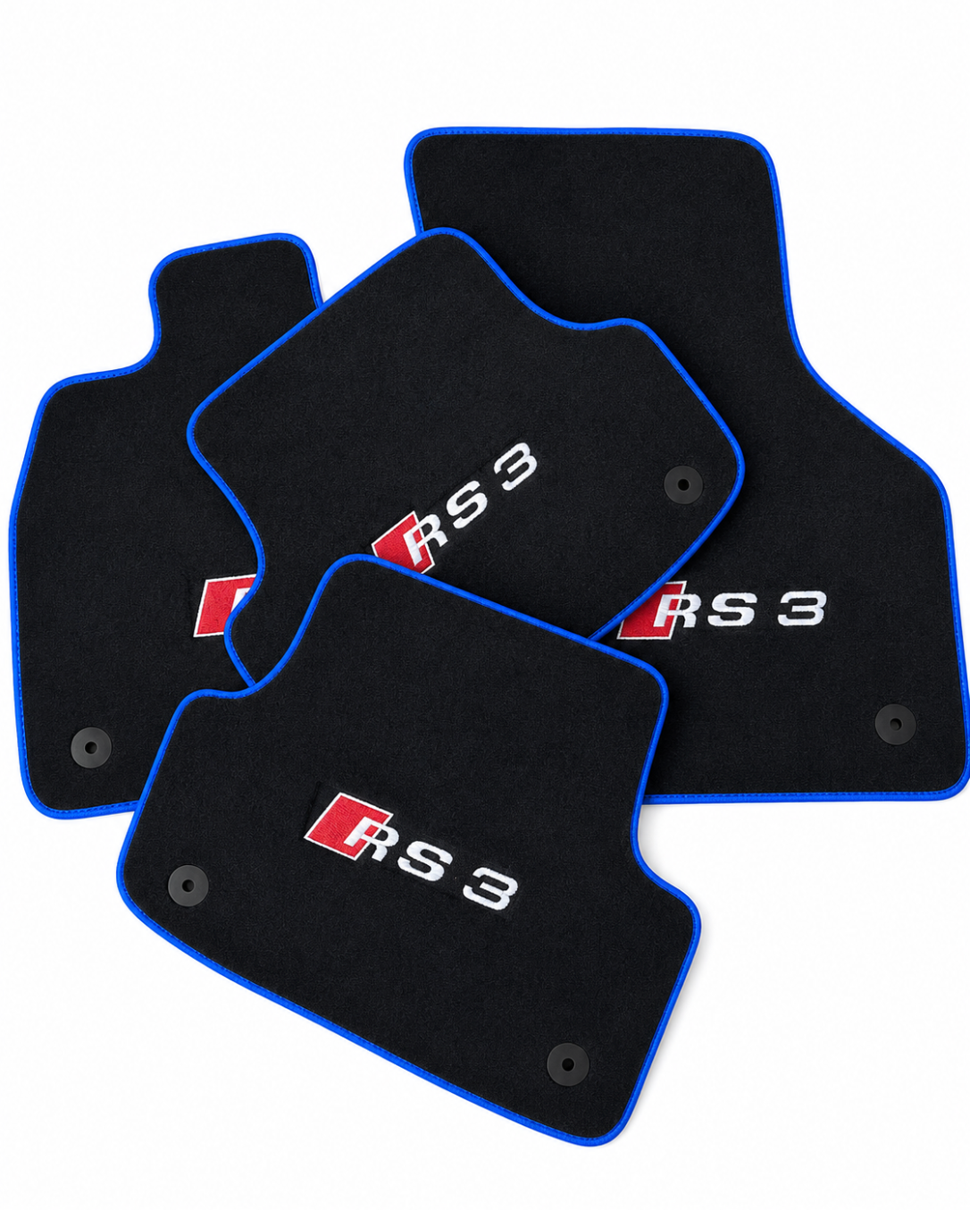 Audi RS3 Premium Custom Fit Carpet Car Floor Mats – Full Set Interior Floor Mats for Cars