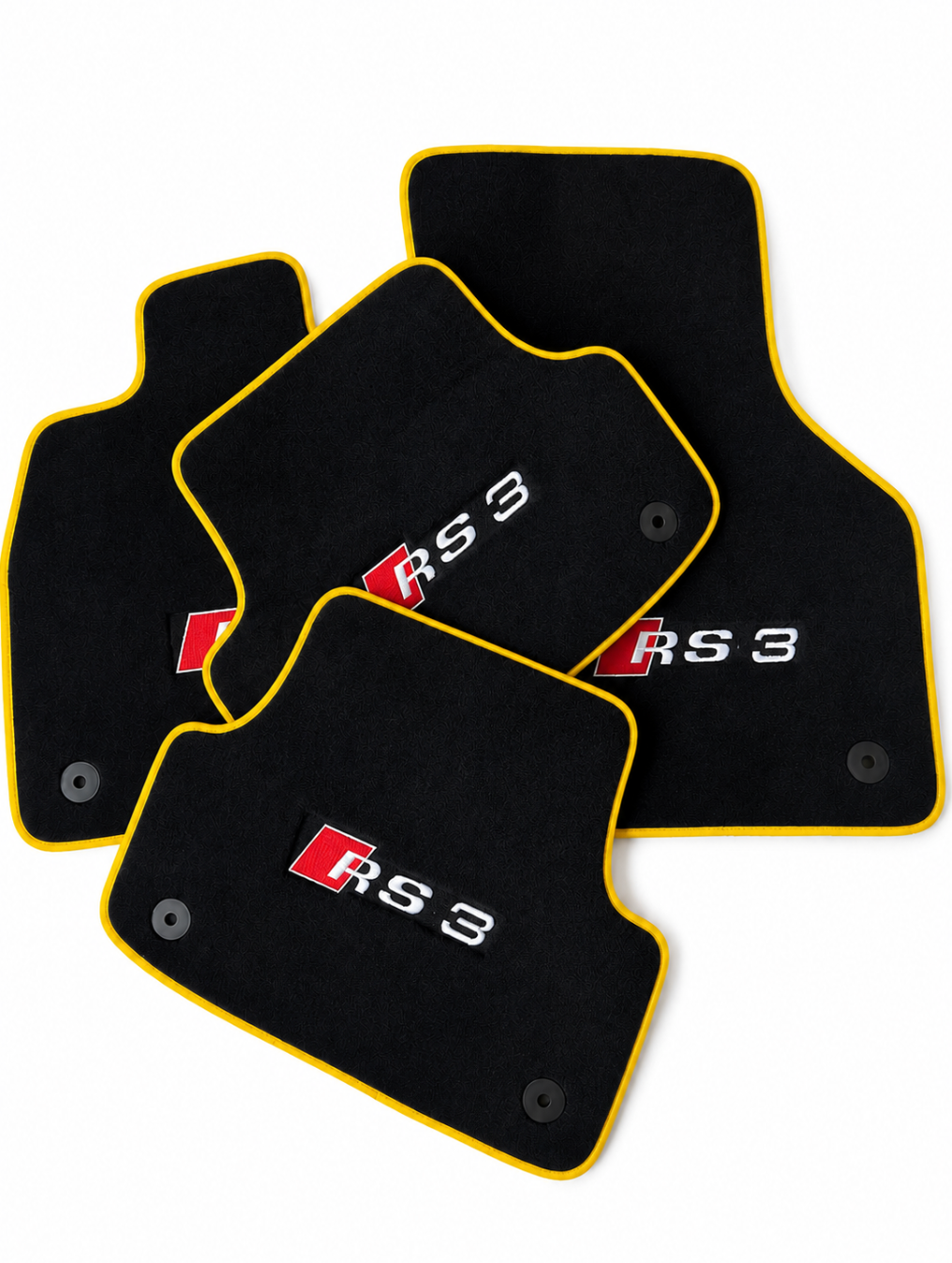 Audi RS3 Premium Custom Fit Carpet Car Floor Mats – Full Set Interior Floor Mats for Cars