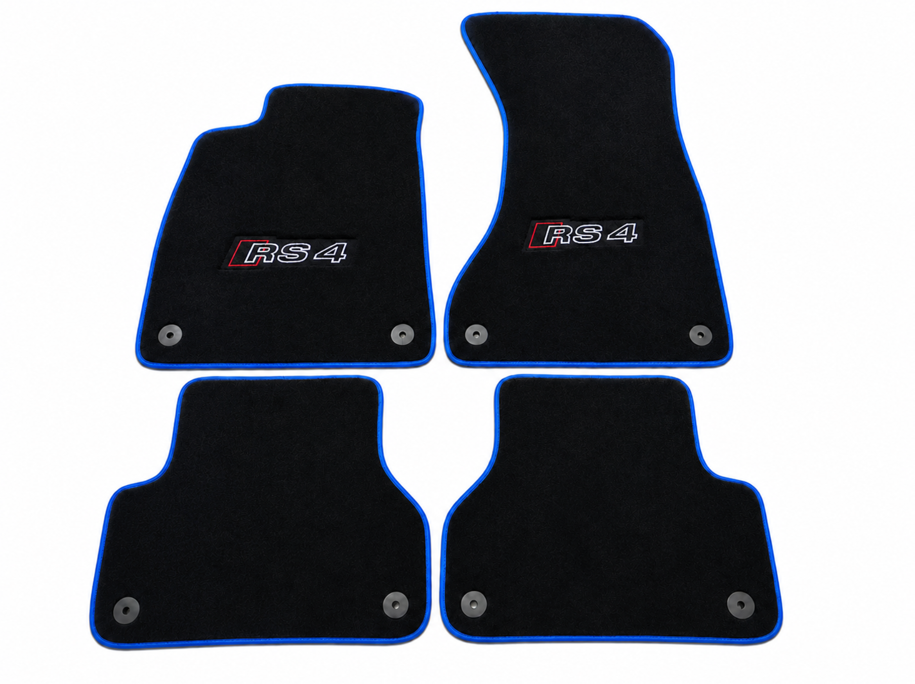 Audi RS4 Premium Custom Fit Carpet Car Floor Mats – Full Set Interior Floor Mats for Cars