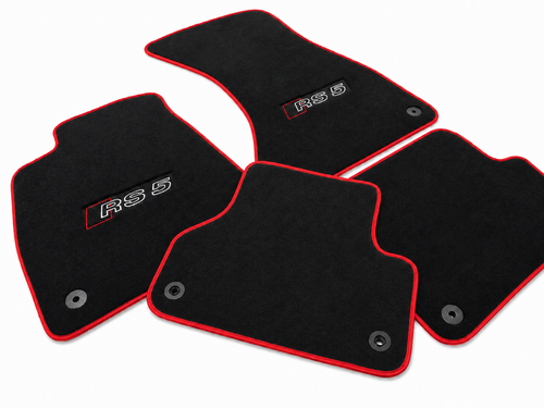 Audi RS5 Premium Custom Fit Carpet Car Floor Mats – Full Set Interior Floor Mats for Cars