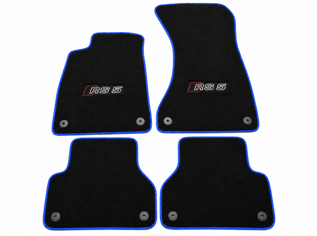 Audi RS5 Premium Custom Fit Carpet Car Floor Mats – Full Set Interior Floor Mats for Cars