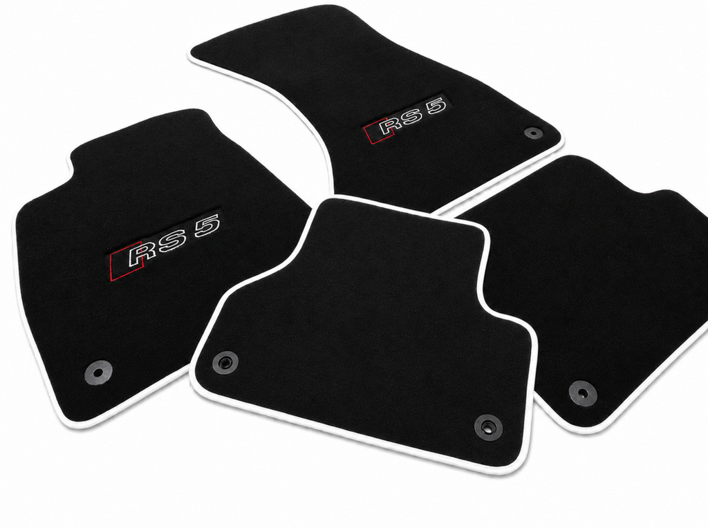 Audi RS5 Premium Custom Fit Carpet Car Floor Mats – Full Set Interior Floor Mats for Cars