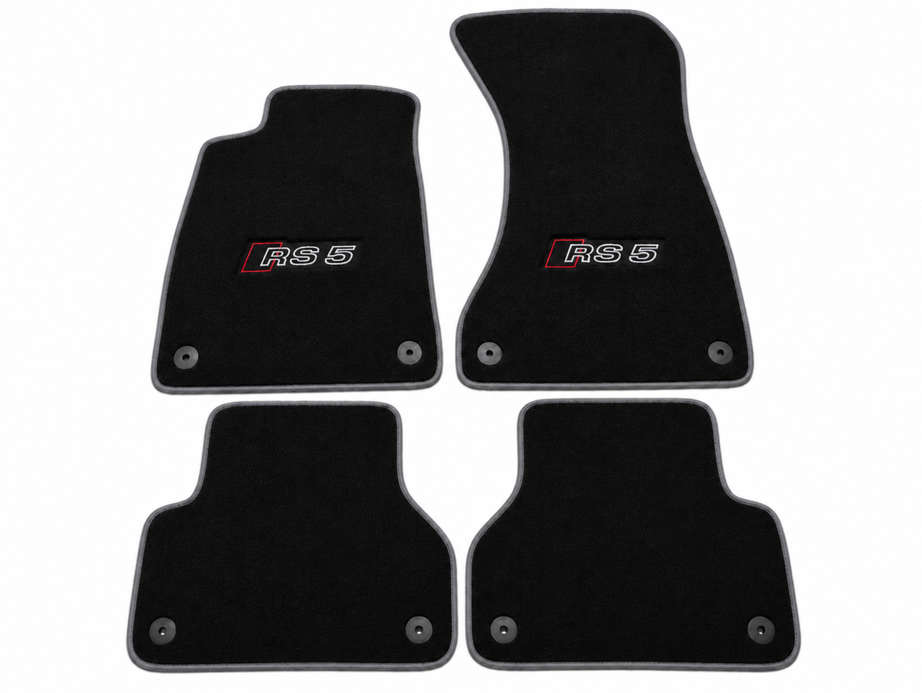 Audi RS5 Premium Custom Fit Carpet Car Floor Mats – Full Set Interior Floor Mats for Cars