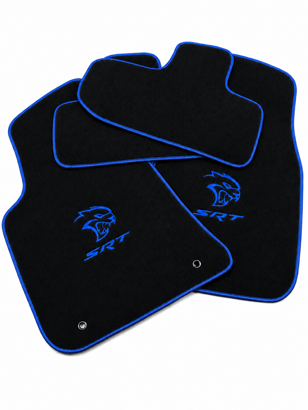 DODGE SRT Premium Custom Fit Carpet Car Floor Mats – Full Set Interior Floor Mats for Cars