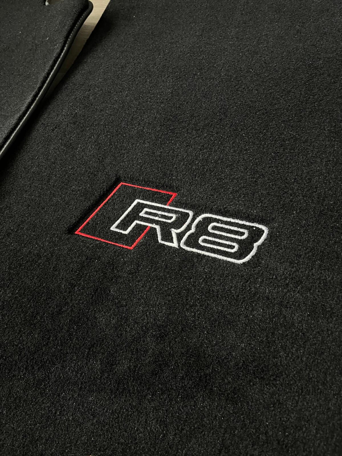 Audi R8 Premium Custom Fit Carpet Car Floor Mats – Full Set Interior Floor Mats for Cars