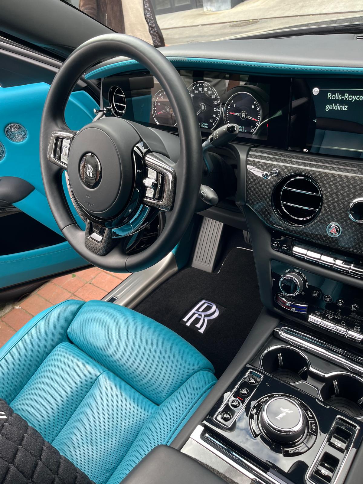 Rolls-Royce Premium Custom Fit Carpet Car Floor Mats – Full Set Interior Floor Mats for Cars