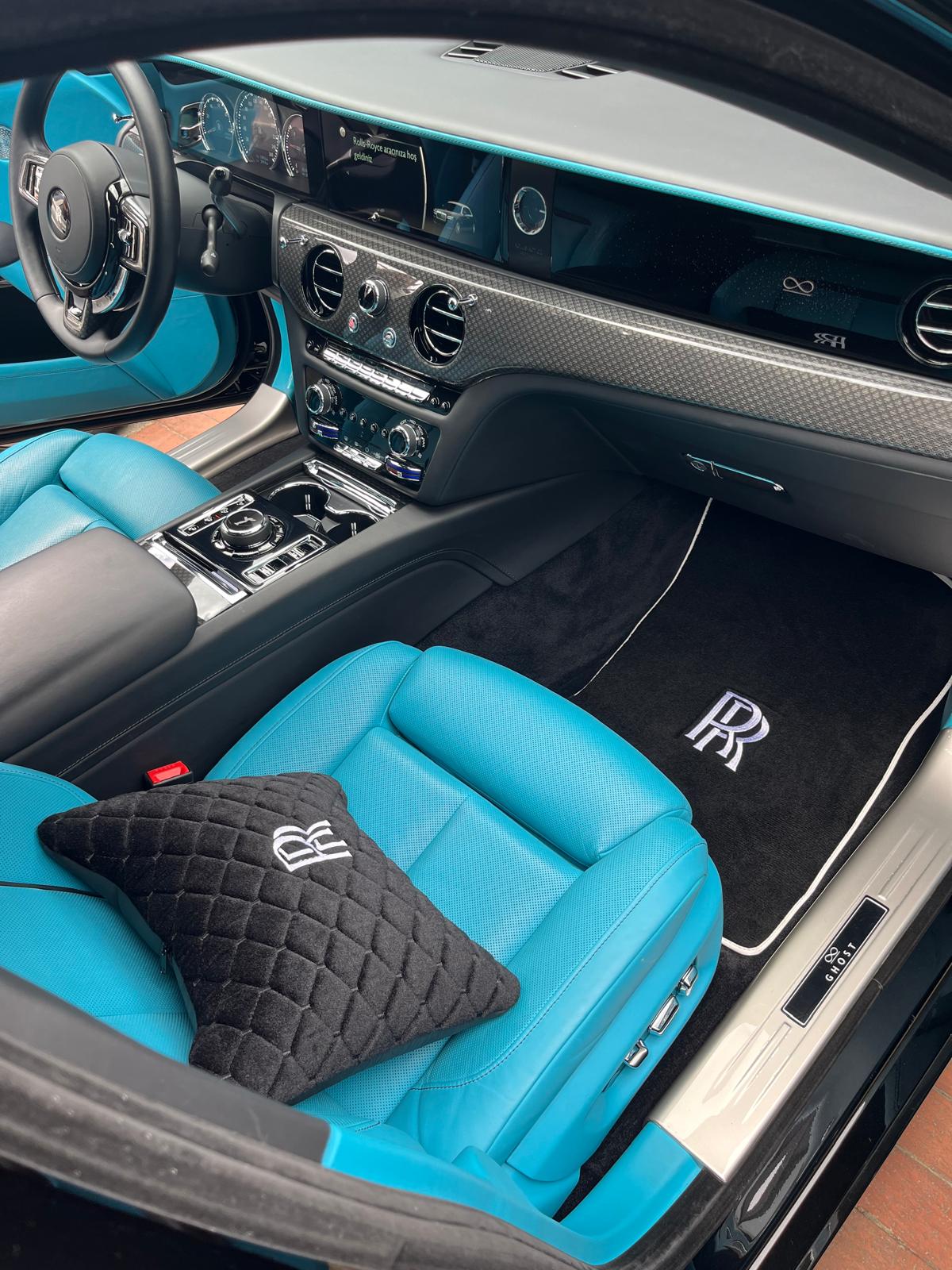 Rolls-Royce Premium Custom Fit Carpet Car Floor Mats – Full Set Interior Floor Mats for Cars