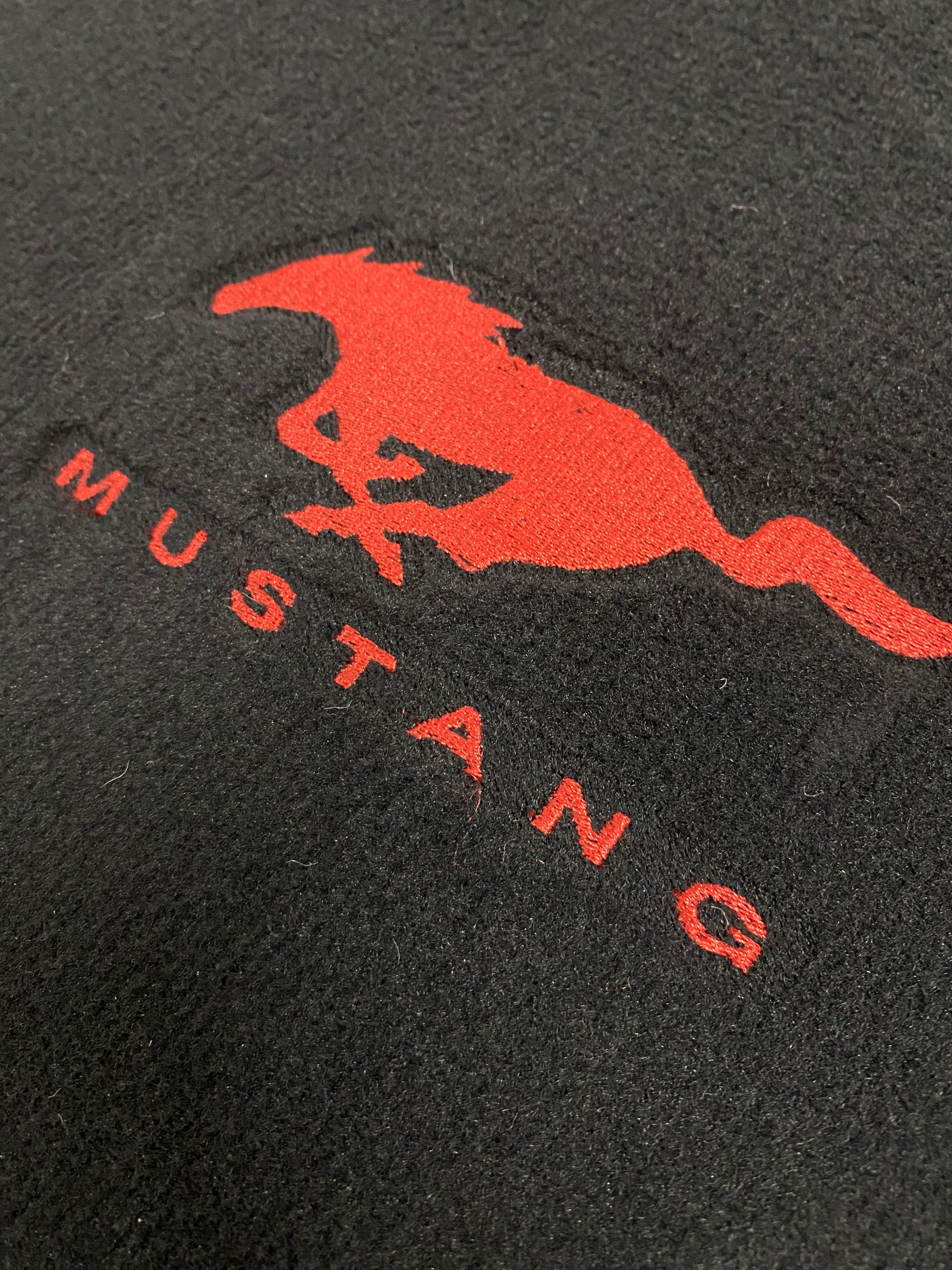 MUSTANG Premium Custom Fit Carpet Car Floor Mats – Full Set Interior Floor Mats for Cars