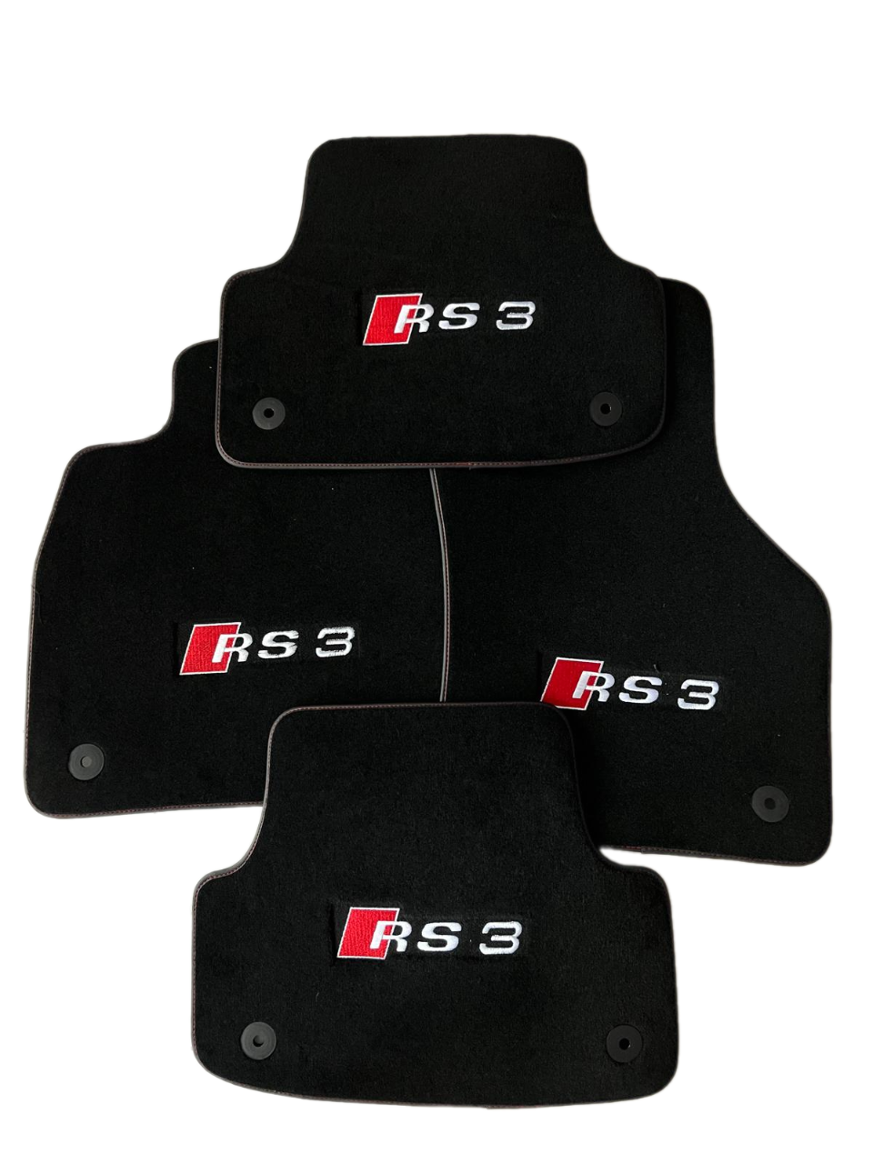 Audi RS3 Premium Custom Fit Carpet Car Floor Mats – Full Set Interior Floor Mats for Cars