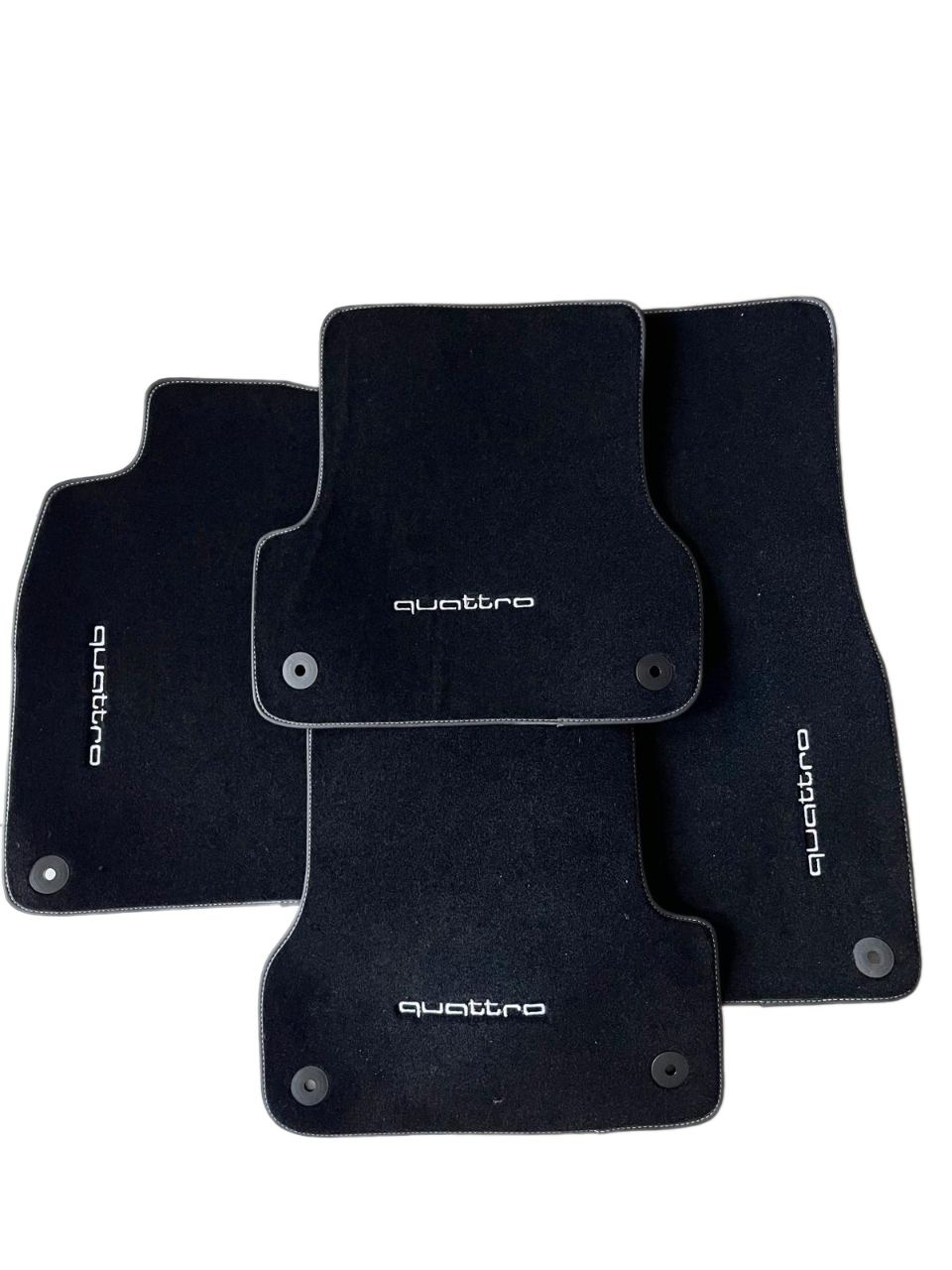 Audi Quattro Premium Custom Fit Carpet Car Floor Mats – Full Set Interior Floor Mats for Cars