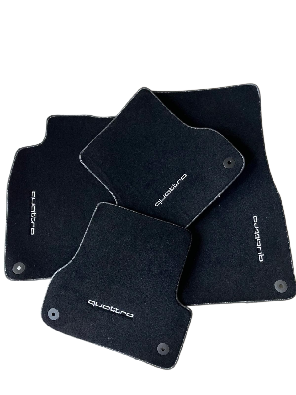 Audi Quattro Premium Custom Fit Carpet Car Floor Mats – Full Set Interior Floor Mats for Cars